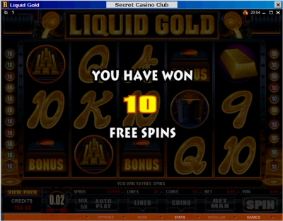 Free Spins Won