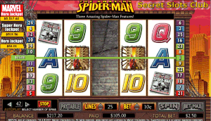 Spiderman Slot Machine