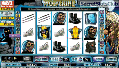 Wolverine Slot Machine